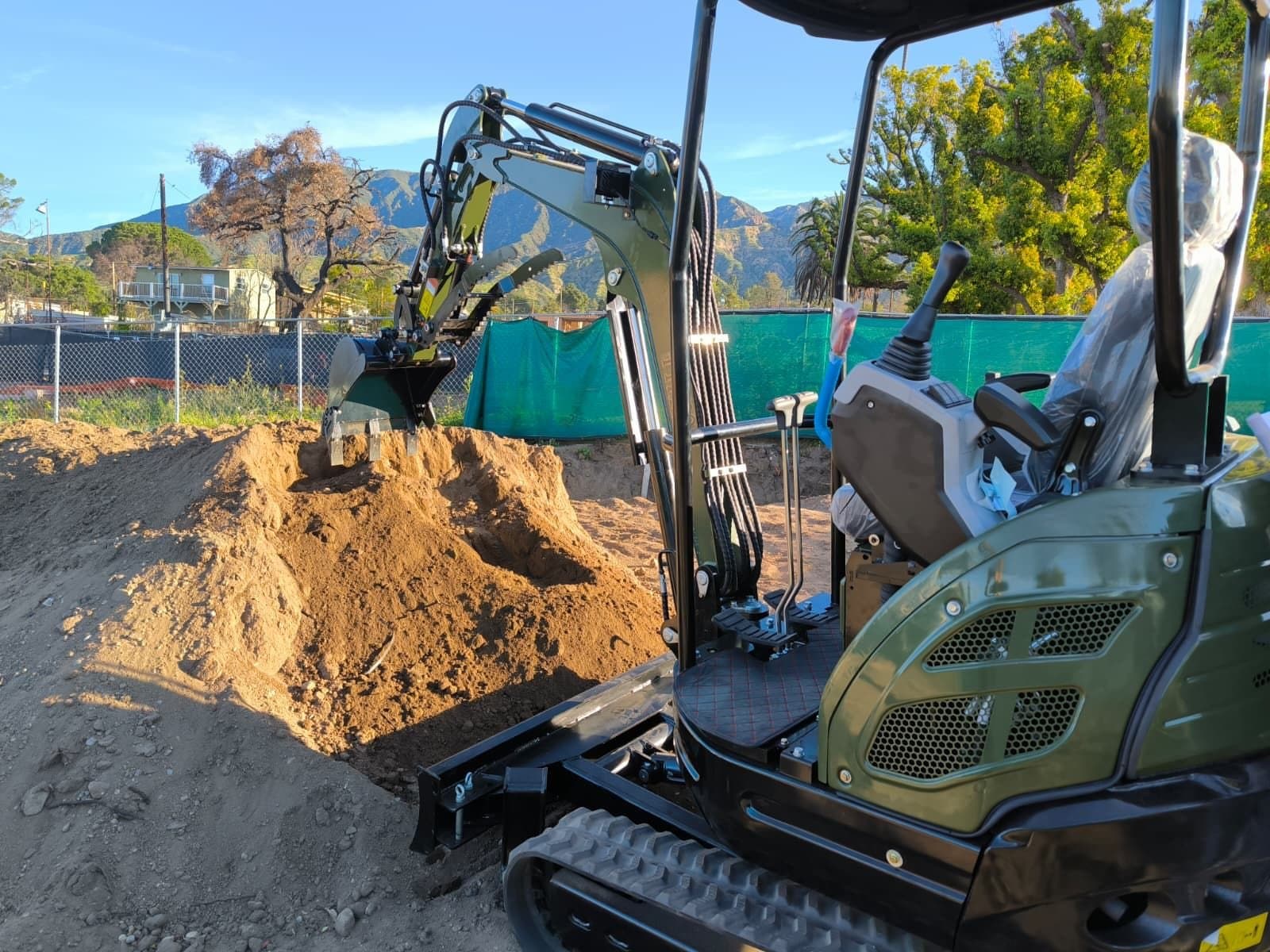 Construction equipment application