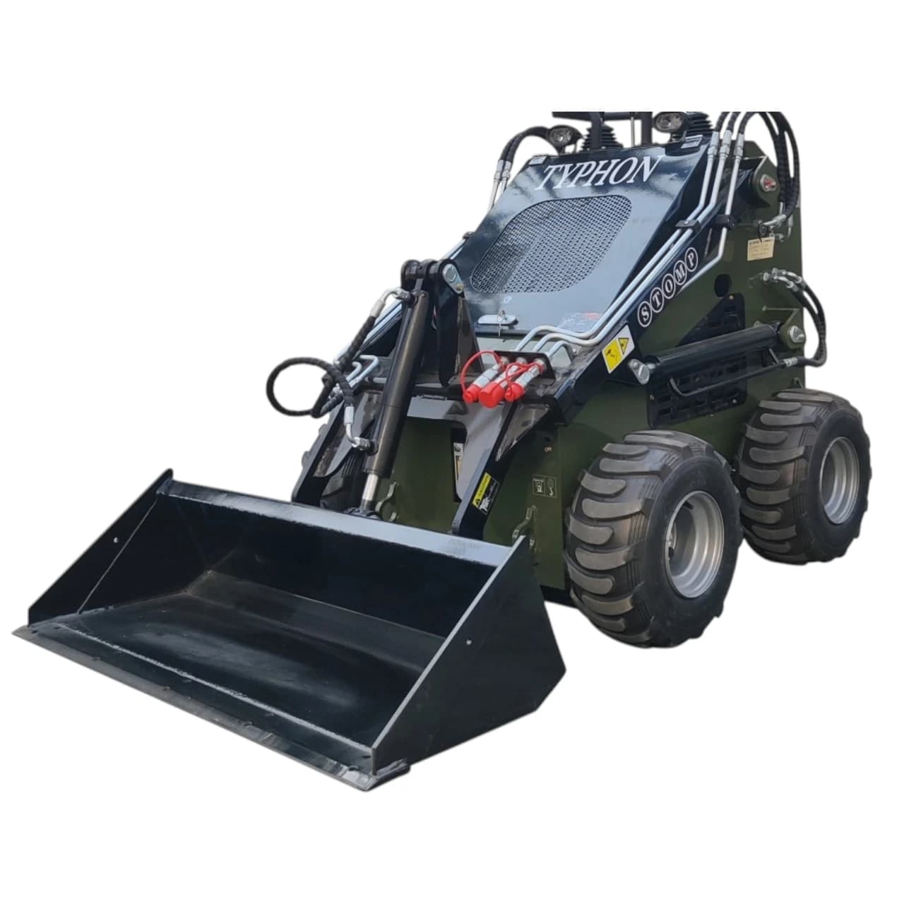 Skid-Steer Loader Wheeled 22.1 HP Honda EPA Gasoline Engine for Gardens... thumbnail 3