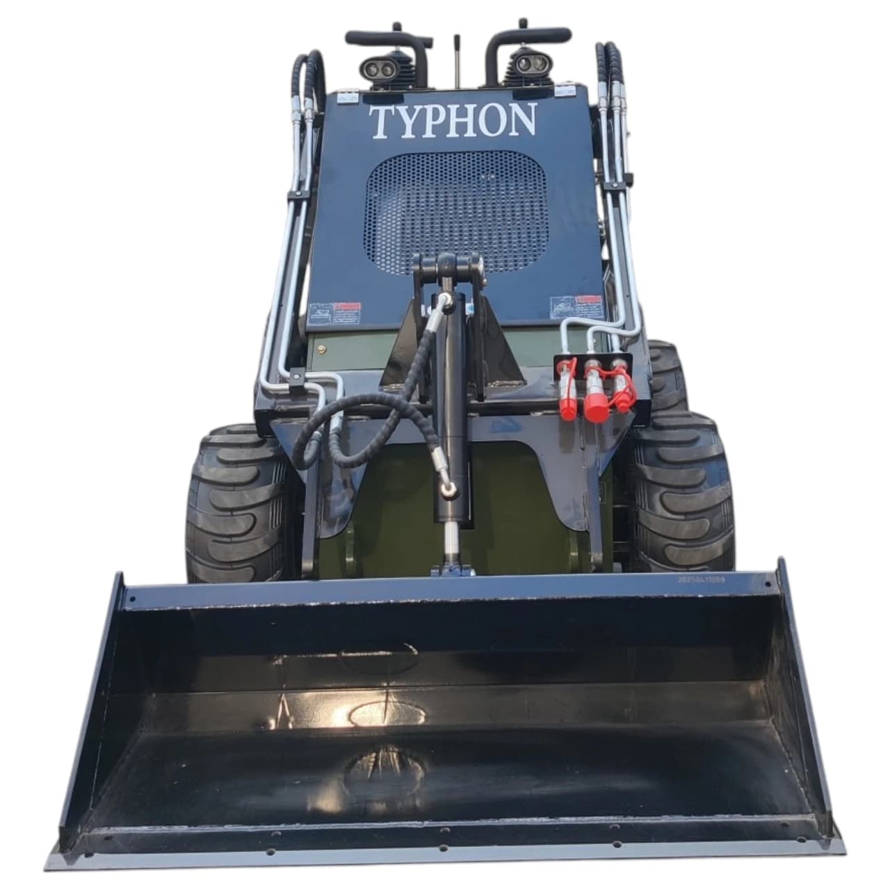 Skid-Steer Loader Wheeled 22.1 HP Honda EPA Gasoline Engine for Gardens... thumbnail 5